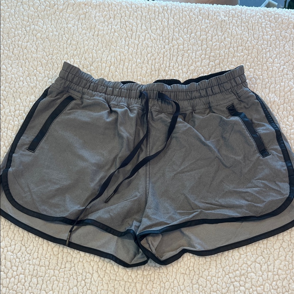 Lululemon Athletica Gray Athletic Shorts